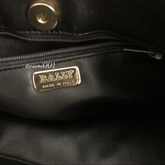 Vintage Bally Quilted Lambskin Shoulder Bag EUC - Picture 7 of 12